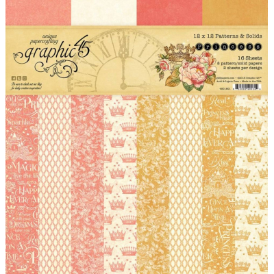 Graphic 45 Princess Solid Papers 4501801