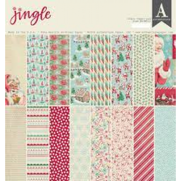 Authentique 12 x12 inch paperpad Jingle (Jin012)