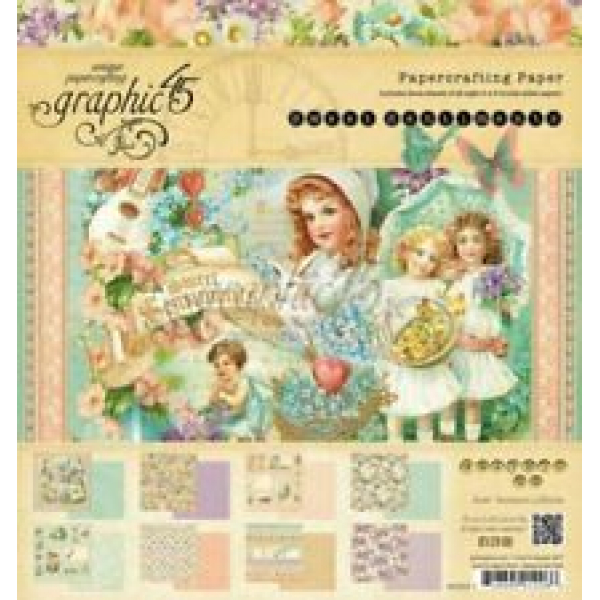 Graphic 45 Sweet sentiments paperpad12x12 inch (4500809)
