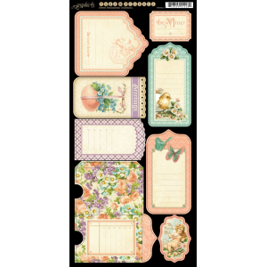 Graphic 45 Sweet Sentiments Tags & Pockets (4500810)