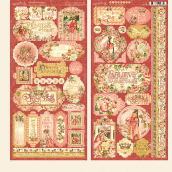 Graphic 45 Princess Collection Stickers (4501804)