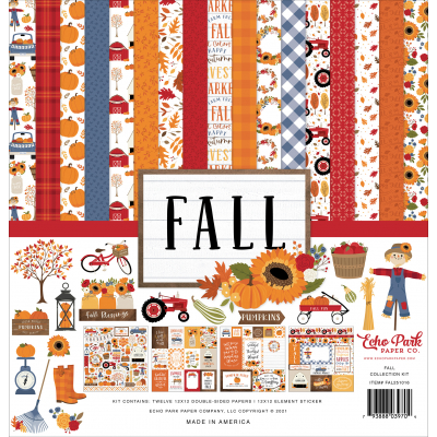 Echo Park Fall 12x12 Inch Collection Kit (FAL251016)