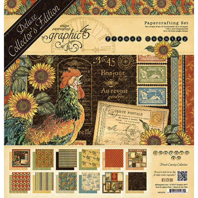 Graphic 45 French Country Deluxe Collector's Edition (4501579)