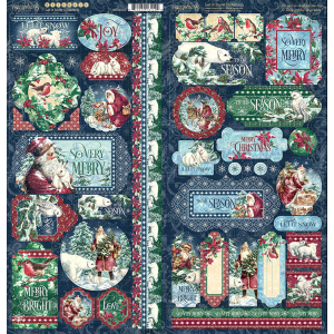 Graphic 45 Let it Snow Stickers (4502326)