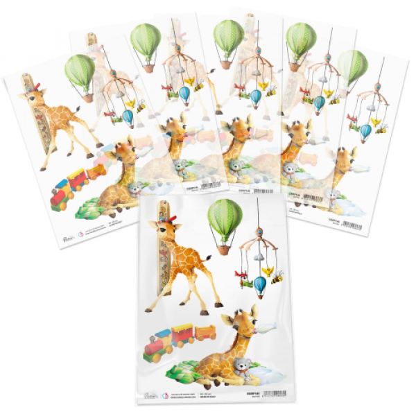 Ciao Bella RICE PAPER A4 BEDTIME (CBRP146)