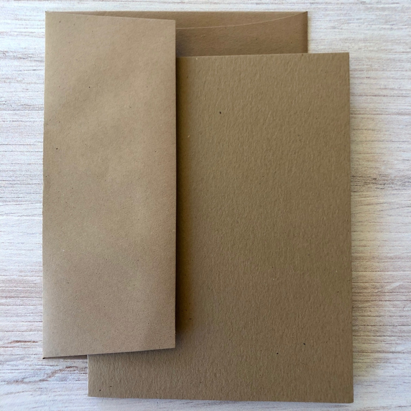 Graphic 45 Cards & Envelopes Kraft 4.25x5.5 Inch (4501990)