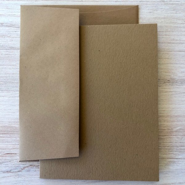 Graphic 45 Cards & Envelopes Kraft 4.25x5.5 Inch (4501990)