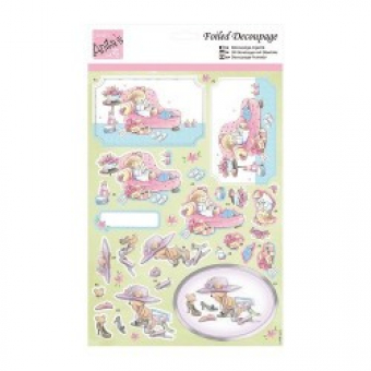 Anita's Foiled Decoupage Relax (ANT169537)