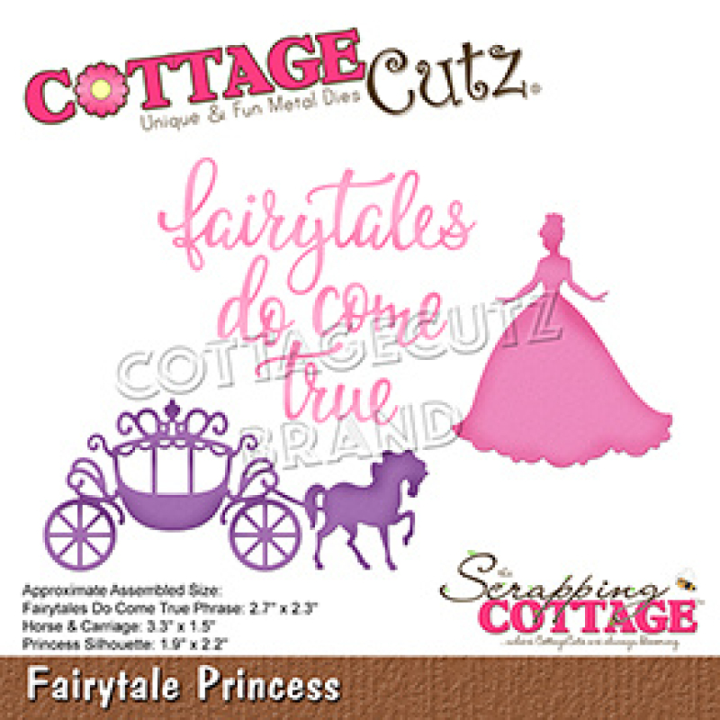 Cottage Cutz Scrapping Cottage Fairytale Princess (CC-601)