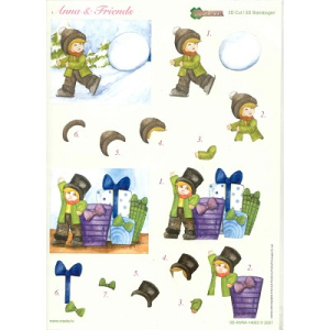 Creata: Anna & Friends: Push out, With Snowbal 0 (322.4002)