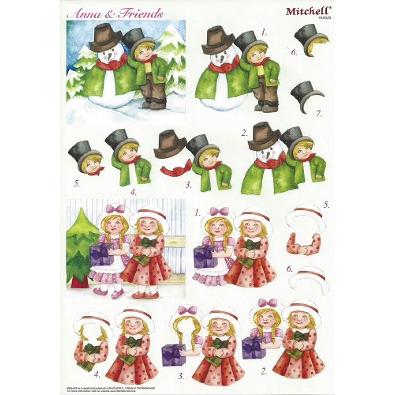Mitchell A4 Uitdrukvel Anna&Friends (pushout/949020)