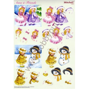 Push Out - Mitchell - 3D Anna & Friends - Kerst (949021)