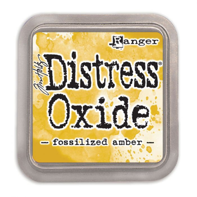 Tim Holtz Ranger Distress oxide ink pad Fossilized amber (TDO55983)