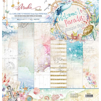 Memory Place Welcome to Paradise 12x12 Inch Paper Pack (MP-60614) ( MP-60614)