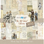 Papers For You The Old School Scrap Paper Pack (12pcs) (PFY-1223) ( PFY-1223)