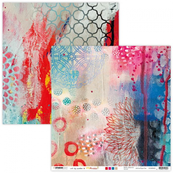 Studio Light • Artsy Arabia scrap 304x304mm nr.02 (SCRAPBM02)
