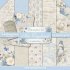 Stamperia New England 12x12 Inch Paper Pack (SBBL13)