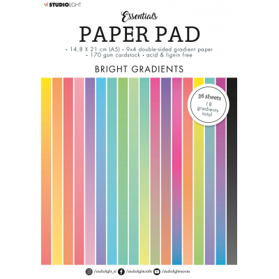 Studio Light Bright Gradients Paper Pad (SL-ES-PP18)