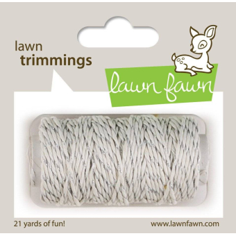 Lawn Fawn Silver Sparkle Hemp Cord (LF526) ( LF526)