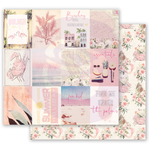 Prima Marketing Golden Coast 12x12 Inch Sheets Under The Palms (per stuk) (994990)