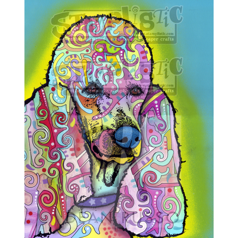Stamplistic Poodle Cling Stamp (L190422)