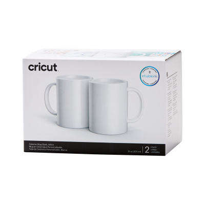 Cricut mug white 440ml (2 pieces) (2007823)