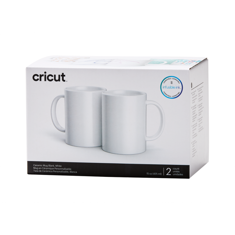 Cricut mug white 440ml (1 stuks - zonder doos) (2007823-1)