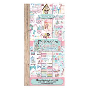 Stamperia Christmas Rose 6x12 Inch Paper Pack (SBBVB05)