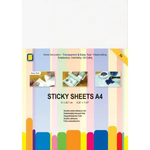 JEJE Sticky sheets A4 5 sheets (3.3234)