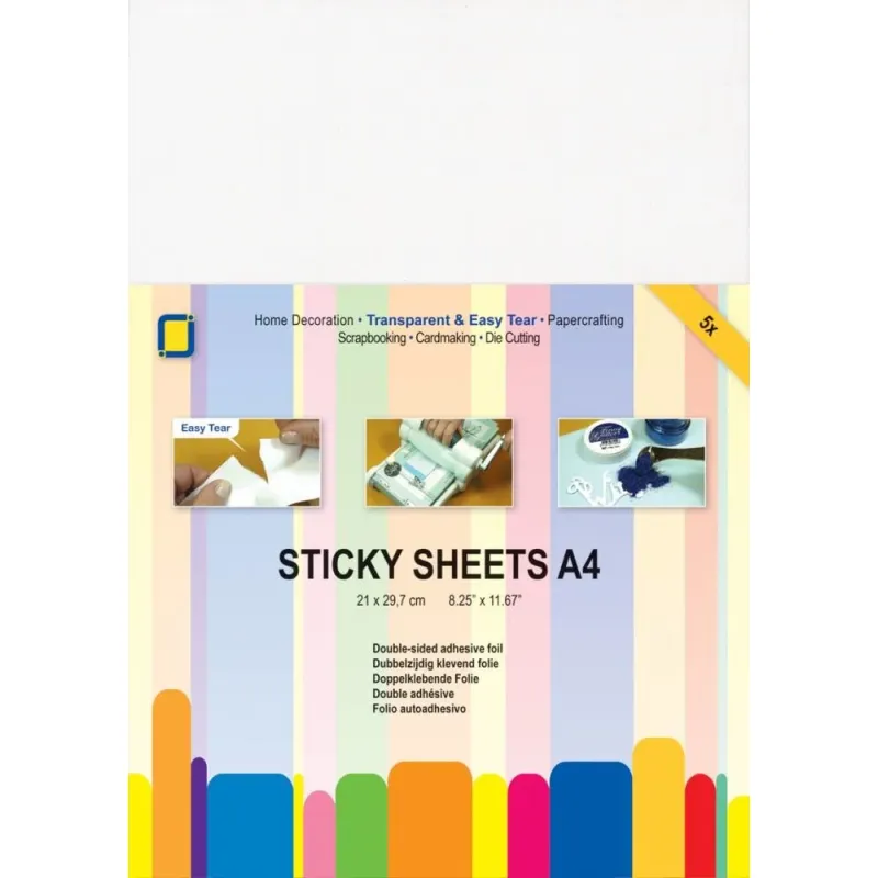 JEJE Sticky sheets A4 5 sheets (3.3234)