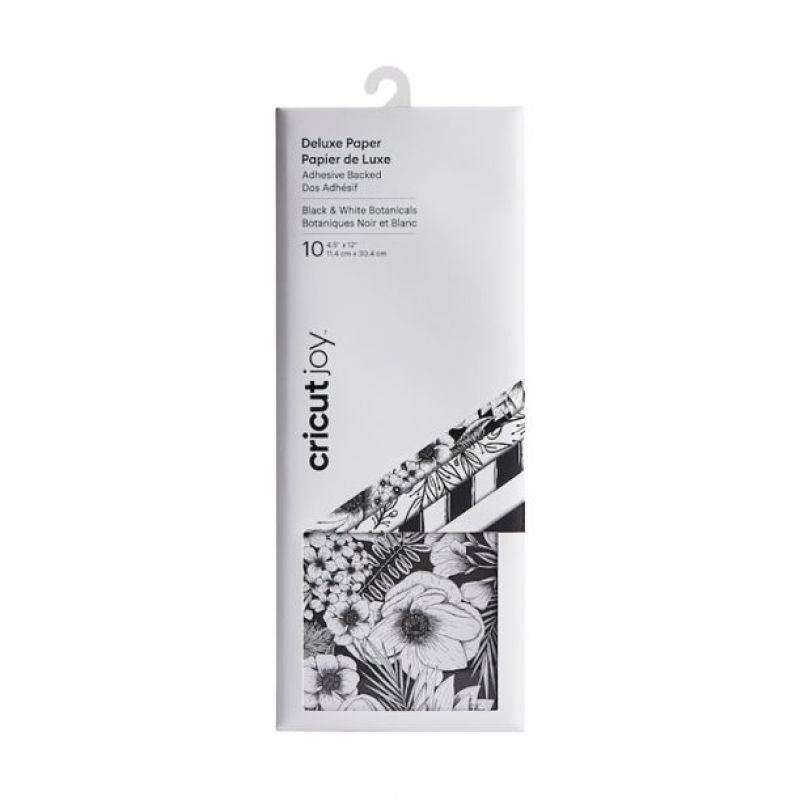 Cricut Joy Deluxe Paper Black & White Botanicals (2008049)