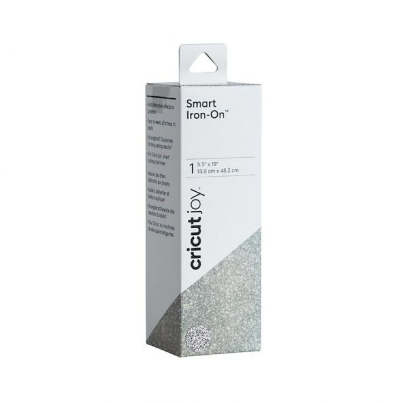 Cricut Joy Smart Iron-On Glitter Silver (2008067)