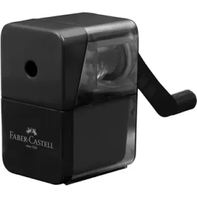 Faber-Castell Puntenslijper tafelmodel geschikt voor potloden tot 8,4mm rond, driekant en zeskantig (FC-180984)