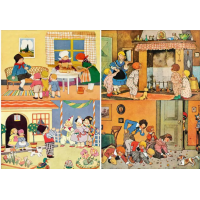 CMP 12 sheets  Papier thema kindertijd 6x6 inch (cmp-kindertijd)