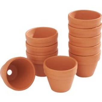 Terracotta pot hoogte 3 cm ( 571647 03)