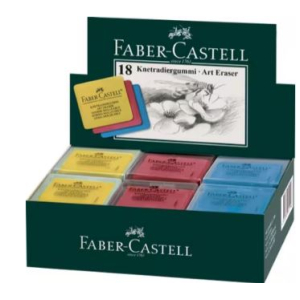 Faber-Castell Kneedgum (in 3 kleuren verkrijgbaar) (FC-127321)