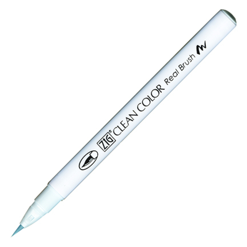 Kuretake / Zig - Clean Color Real Brush - (302) Haze Blue