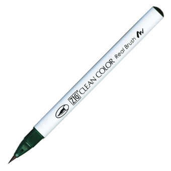 Kuretake / Zig - Clean Color Real Brush - (400) Marine Green