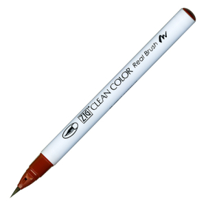 Kuretake / Zig - Clean Color Real Brush - (060) Brown