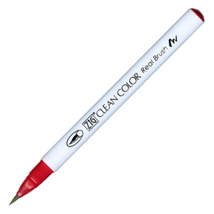 Kuretake / Zig - Clean Color Real Brush - (024)  Wine Red