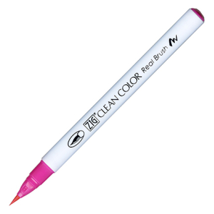 Kuretake / Zig - Clean Color Real Brush - (025) Pink