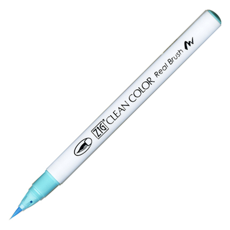 Kuretake / Zig - Clean Color Real Brush - (036) Light Blue
