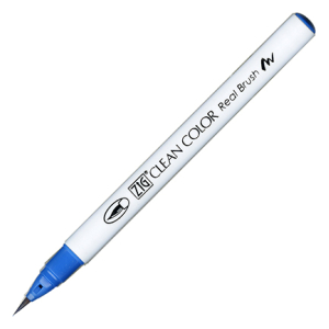 Kuretake / Zig - Clean Color Real Brush - (037) Cornflower Blue