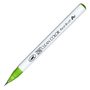 Kuretake / Zig - Clean Color Real Brush - (041) Light Green