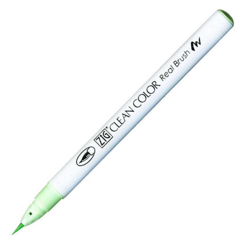 Kuretake / Zig - Clean Color Real Brush - (049) Green Shadow
