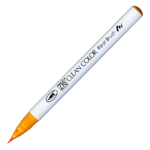 Kuretake / Zig - Clean Color Real Brush - (052) Bright Yellow