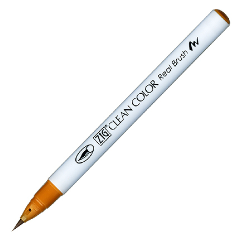 Kuretake / Zig - Clean Color Real Brush - (061 Light Brown