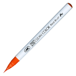 Kuretake / Zig - Clean Color Real Brush - (070) Orange