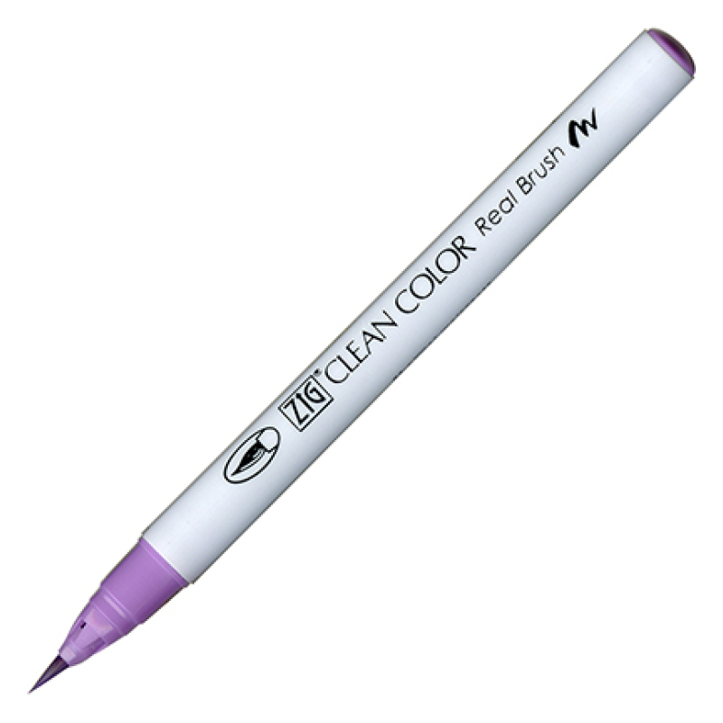 Kuretake / Zig - Clean Color Real Brush - (081) Light Violet