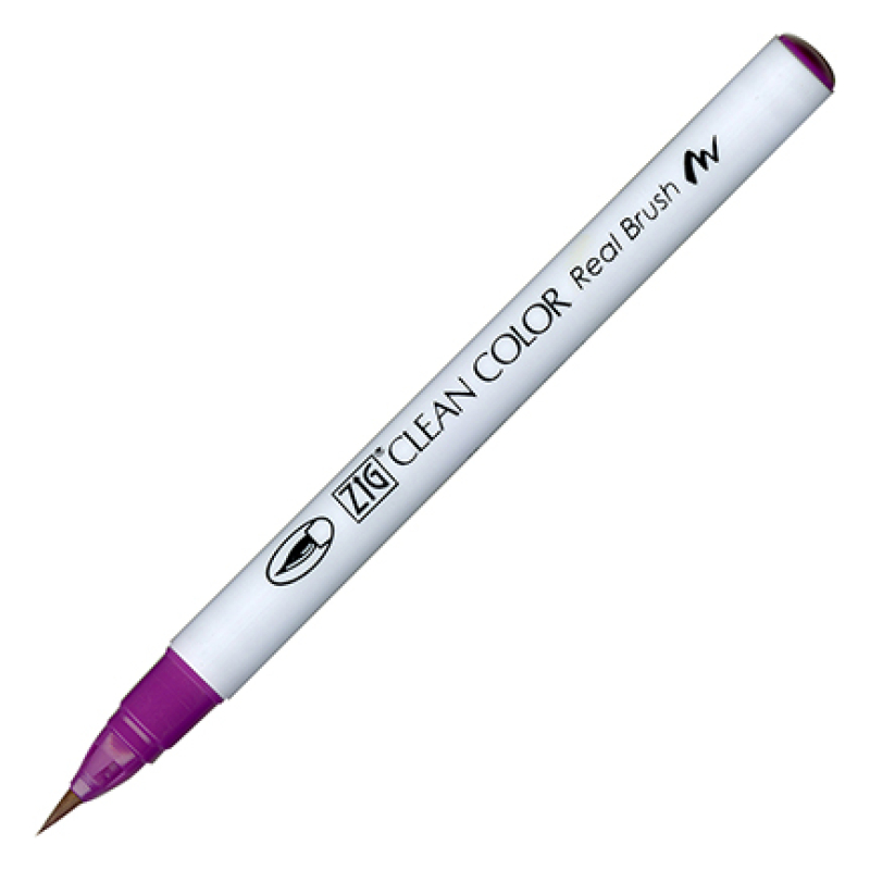 Kuretake / Zig - Clean Color Real Brush - (082) Purple